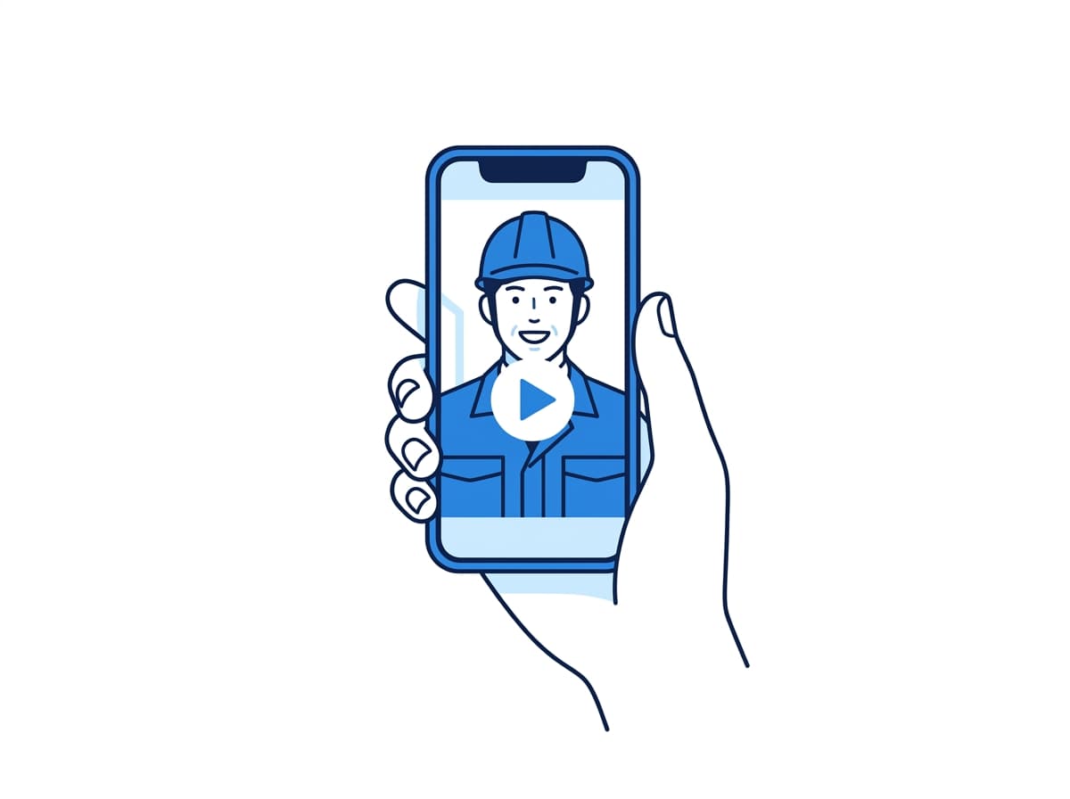 スマホで撮った動画を掲載