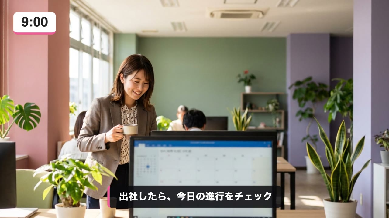 グラフィックデザイナーの1日